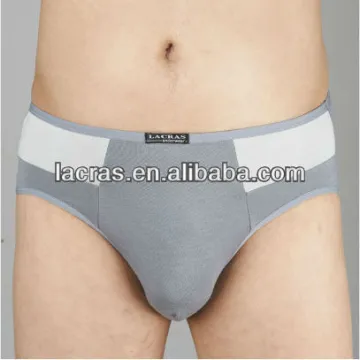 good handfeel constrast color fabric men's underwear boxer briefs