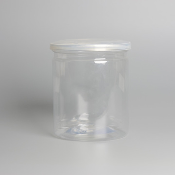 Clear 700ml Easy Open PET Plastic Ring Pull Cans for Pet Food in Egypt