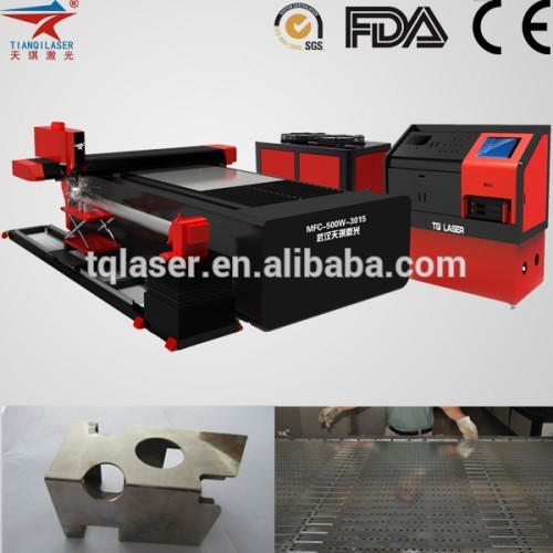 metal pipe and sheet fiber laser cutting machine with auto-tracking system