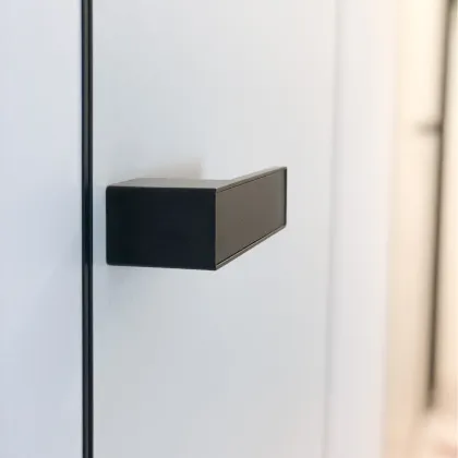 Flush Invisible White Interior Door