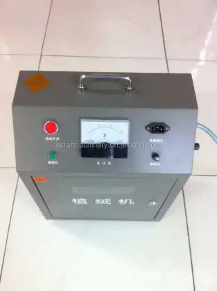 72 hours working time small size two sprayers electrostatic flocking machine