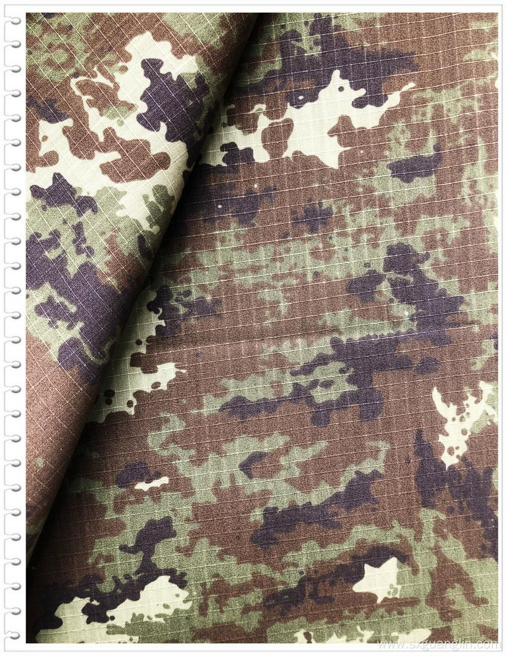 Camoflage fabric for garmente