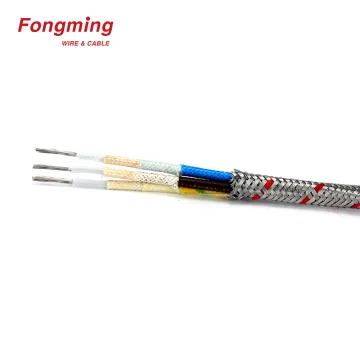 Multicore high temperature metal shield cable