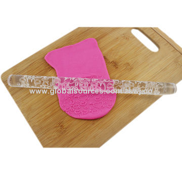 Food-grade Heart-shaped Decoration Rolling Pin