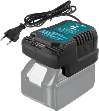 Compact Charger for Makita 18V Lithium Batteries - LED Indicator (BL1850/BL1840/BL1860/BL1830/BL1815N)