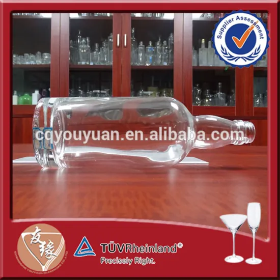 700ML Round Bottom Whisky Glass Bottle Screw Mouth Whisky Bottle