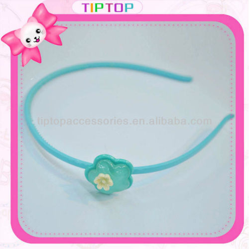 Resin flower charms headband for kids