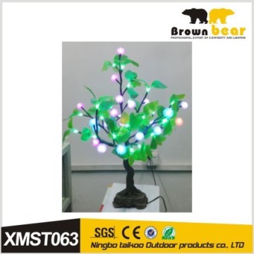 beautiful decoration 7 colors christmas tree toy
