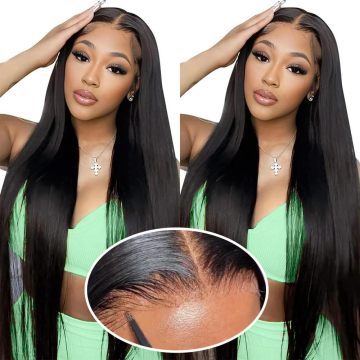 4X4 Straight Lace Front Wig