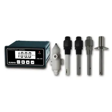 Reverse Osmosis System with LCD Display, EDI Tester, TDS Meter, and EC 450 Conductivity Meter