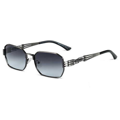 Wholesale Geometric Metal Acetate Sunglasses