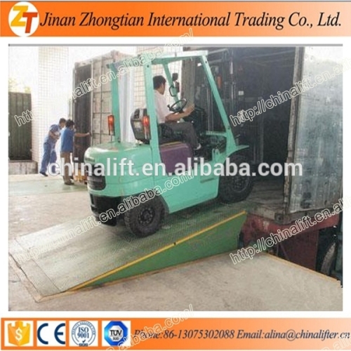 Cheap price high quality container truck load unload hydraulic dock leveler price