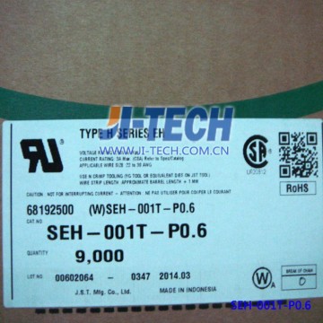 JST 2.5mm pitch EH series connector SEH-001T-P0.6 wire to board connector