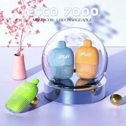 IPLAY ECCO 7000 Puffs Pod Disposable Vapes
