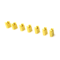 2.54 conector de tapa de cortocircuito amarillo