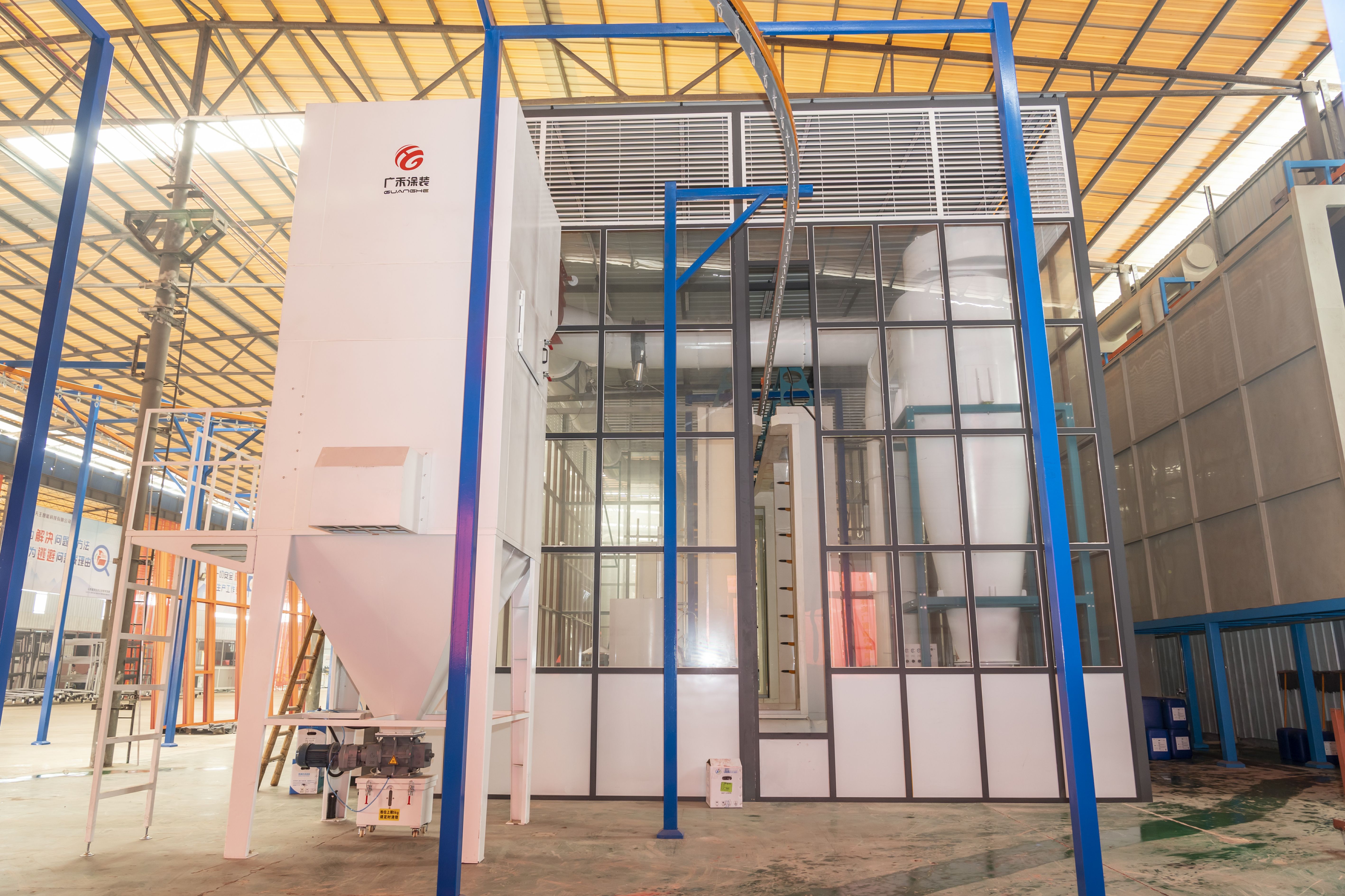 Automatic Powder Coating System