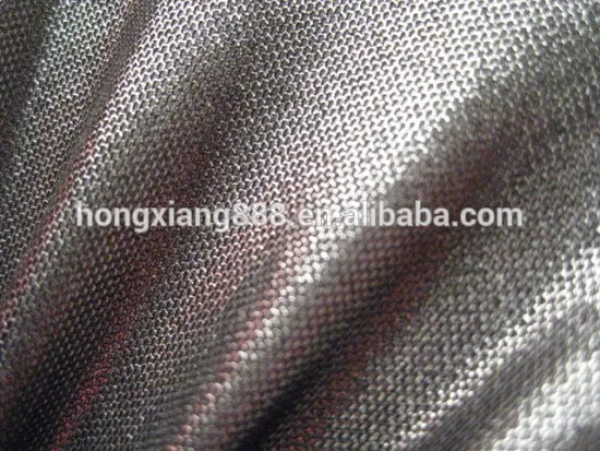High Quality Nylon Spandex Underwear Bronzing Powernet Fabric