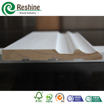 Primed Constructive Decorative Skirting Baseboard