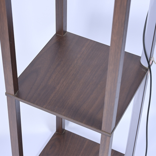 360 Degree Luminous Shelf Light Wooden Frame