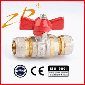 Brass fitting  valve ZD-1306B(M/M)