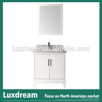 30'' living room bathroom furniture cabinets with marble top