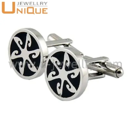 Fashion cufflinks blanks Small quantity stainless steel cufflinks
