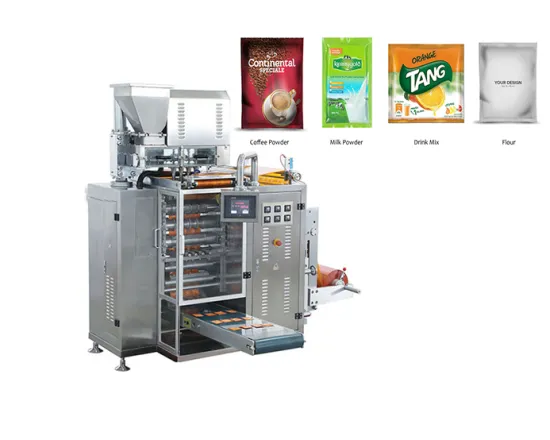 Powder Four Side Pouch Packing Machine