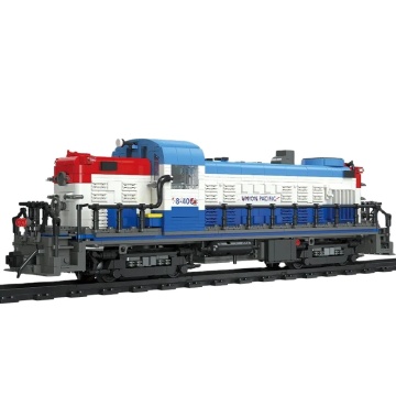 Hot Selling Big Construction Steam Train Model - 2399 Pcs Educational Building Block Set DIY Plastic Train Toy for Boys