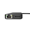 デュアルHDMI DP USB TF/SDカードリーダーUSB3.0