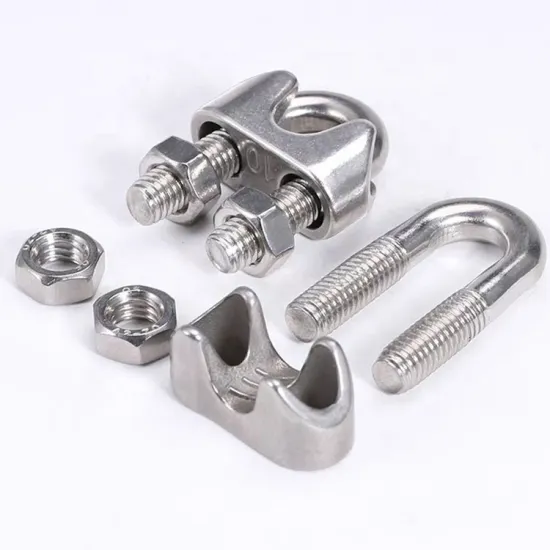 Hot Selling Stainless Steel 304 & SS316 Wire Rope Clips: US Malleable Type Fittings Hardware