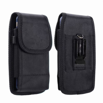 Aangepast logo canvas sport waterdichte taille tas voor iPhone 15 Pro Max