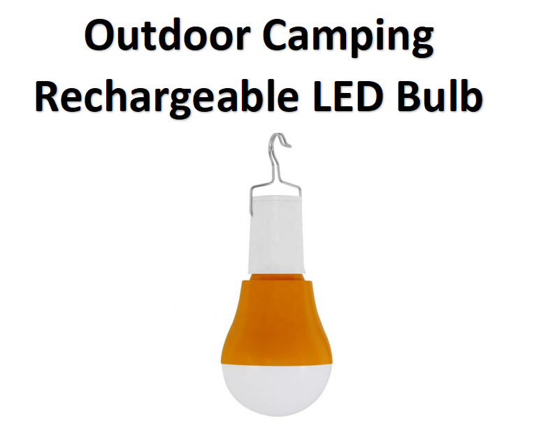 Utomhus Camping Uppladdningsbar LED -lampa