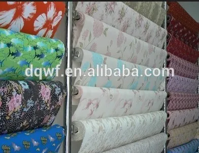polyester pongee waterproof fabric for cloth and curtain