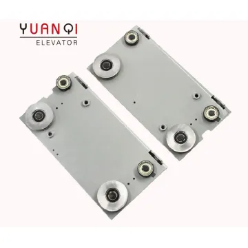 Mitsubishi and Sanyo Fuji Elevator Hall Door Hanging Plates for 800, 900, and 1000 Openings