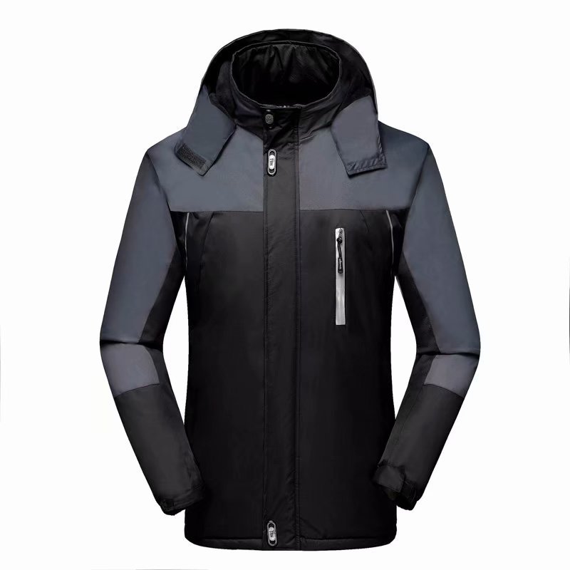 Custom Wholesale Men Winter Thick Bomber Track Jacket
