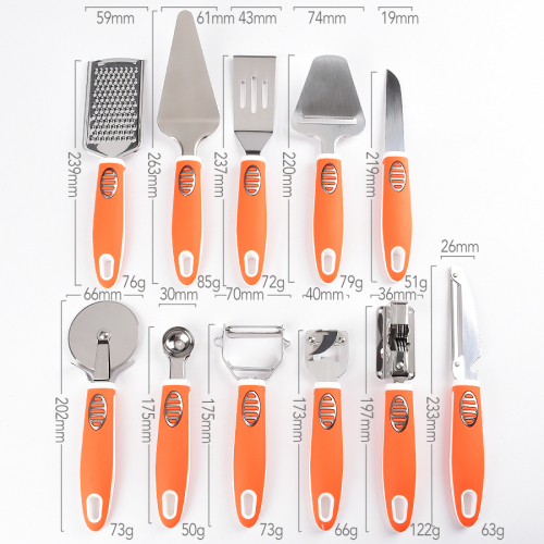 kitchen utensils stainless steel cooking tool set
