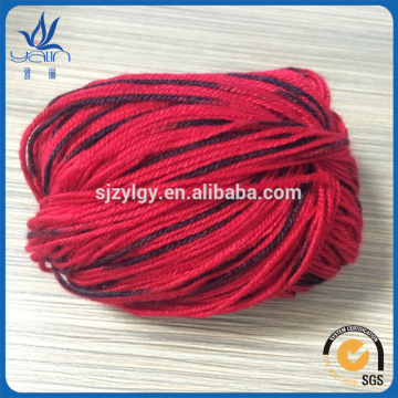 Hand knitting cotton wool 50g ball yarn made in china for baby mixed thread for crocheting