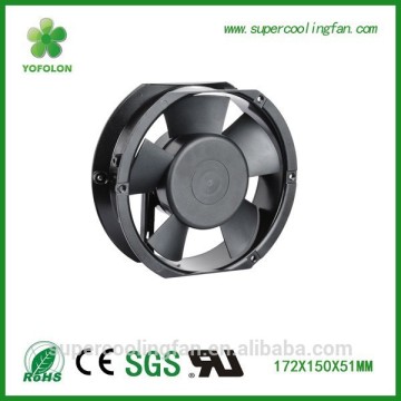 172x150x51mm High flow Exhaust ac fan 200CFM 220V AC Axial Cooling Fan