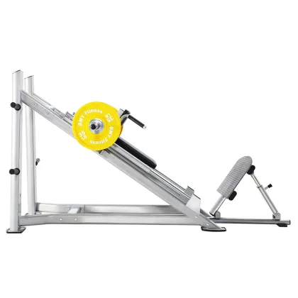 Oblique Squatting Machine Plate Loaded Fitness Equipment