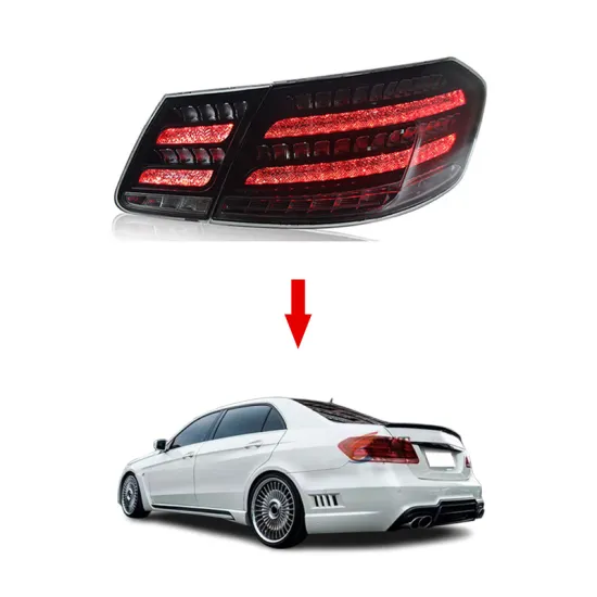 XT Upgrade LED Maybach Style Rear Lamps for Mercedes Benz E Class W212 2009-2013