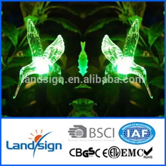 Cixi colored super powered solar animal shaped solar garden lights in garden lights