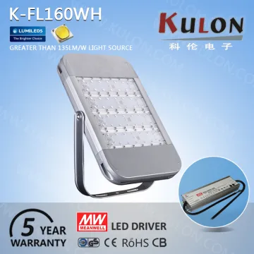 IP66 PC lens stainless steel fixtures outdoor 160w flood lights