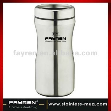 16 oz travel mug double wall/double wall insulated travel mug