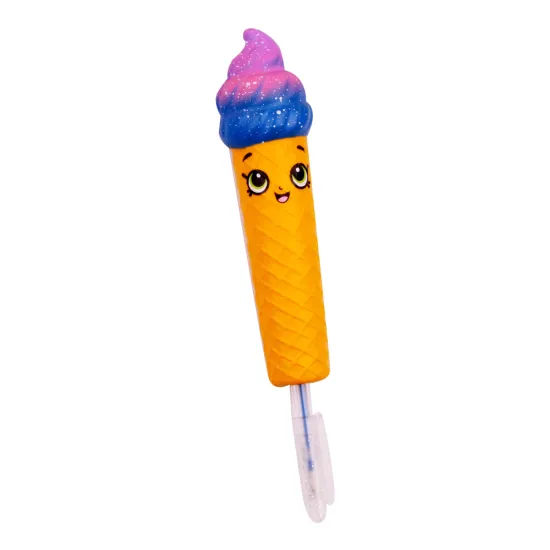 Squishy PU Foam Ice Cream Pen - Slow Rising Toy Gift for Fun
