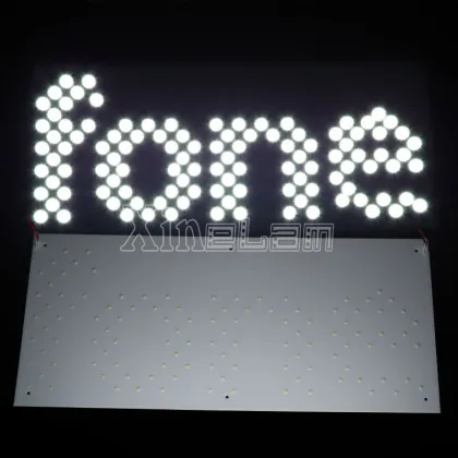 Around the world led signboard