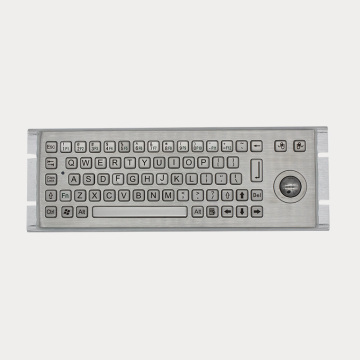 Clavier métallique robuste et balle de piste