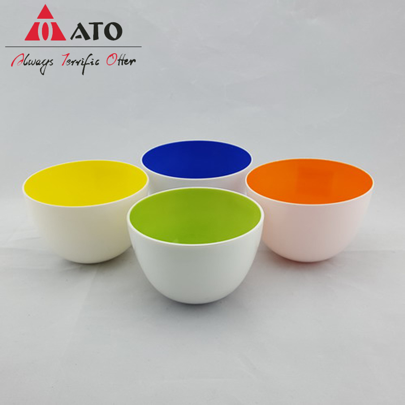 4PCS/SET Inside Color Bowls Wholesale Bowls to Sublimation
