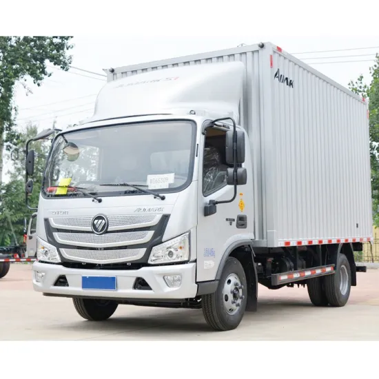 5Tons to 8Tons Foton S1 M4 Aumark medium Commercial Cargo Van Truck Export to Belize 0086 15897603919