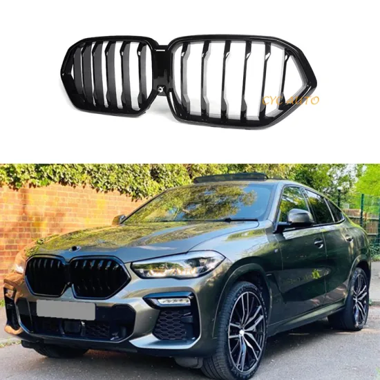 Facelift Hot Sale Kidney Grille Front Bumper For BMW X6 G06 2019-2022