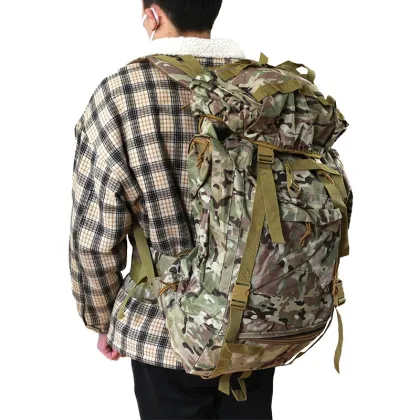 Custom Green Tactical Mountain Backpack for Explorers
